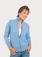William Lockie - 4ply Cashmere Bomber Jacket