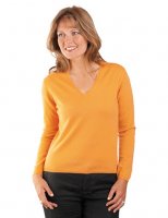 William Lockie - Charlotte 1ply Cashmere V neck pullover