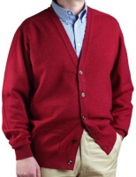 William Lockie leven lambswool cardigan