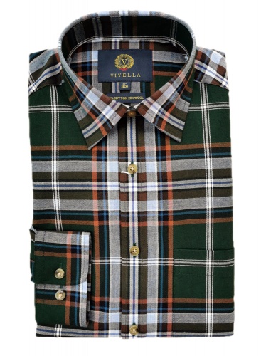 Viyella - Tartan style check shirt