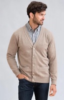 William Lockie Gordon Mens Geelong Lambswool Cardigan