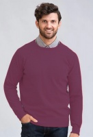 William Lockie Gordon Mens Geelong Lambswool Crew neck pullover