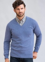 Westaway Gordon Mens Geelong Lambswool V neck pullover