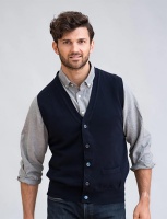 William Lockie Gordon Mens Geelong Lambswool Waistcoat