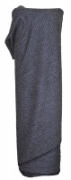 Charcoal Houndstooth Tweed Cloth