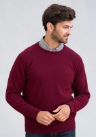 William Lockie - Melrose 2ply cashmere crew neck pullover