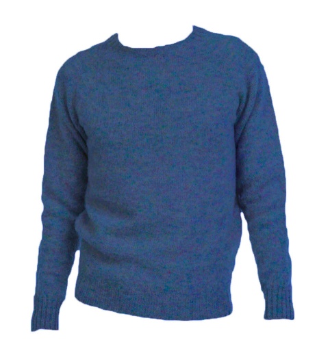 Westaway Mens Shetland Crew Neck Pullover