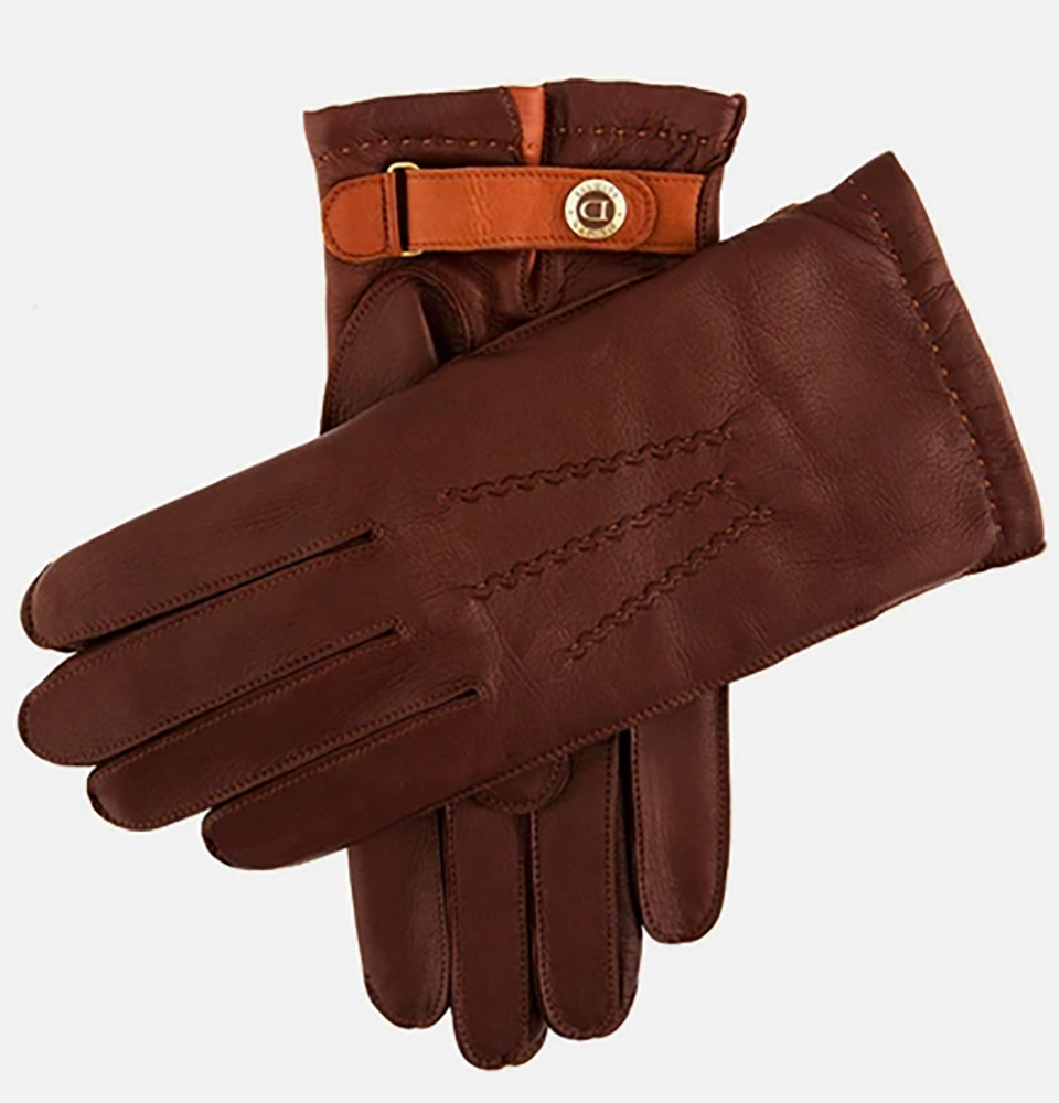 Dents - Howard Men's Hairsheep Leather Gloves with contrast detailing