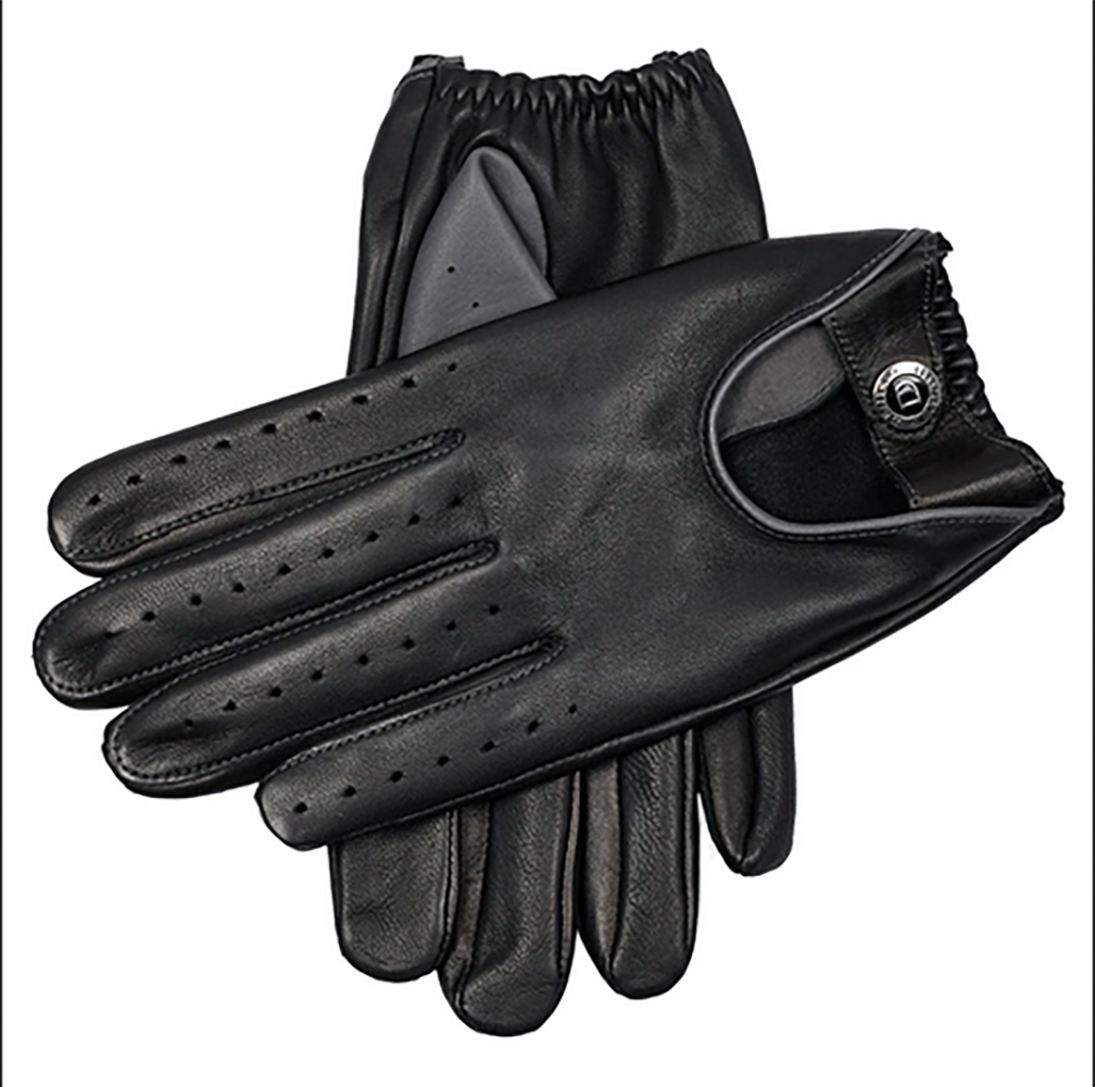 Hairsheep Leather Driving Gloves with contrasting thumb at Westaway   Westaway