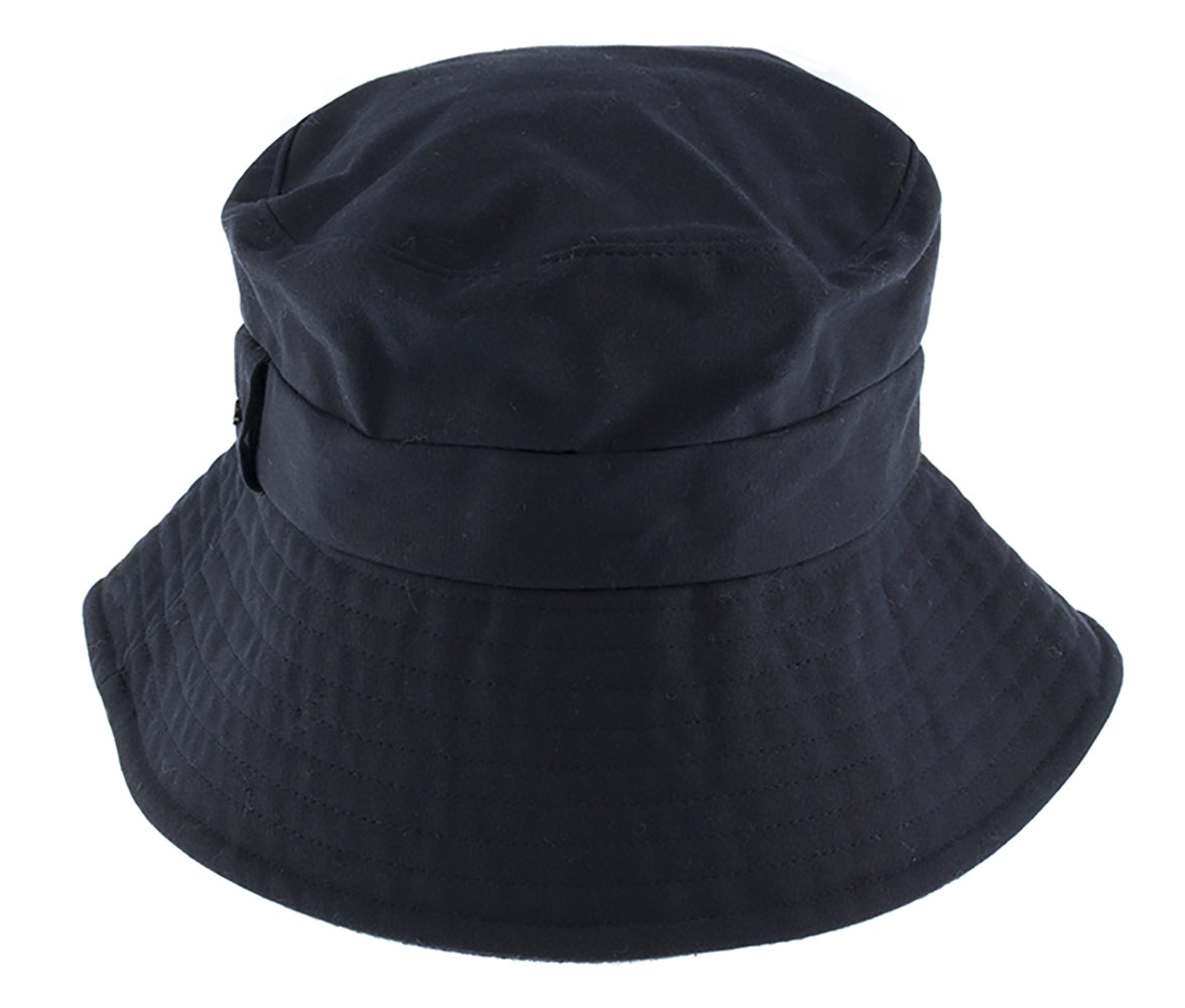 Dents - Waxed Cotton Hat with Abraham Moon Underside