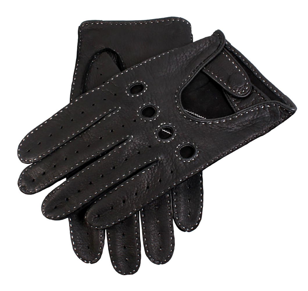 Dents Winchester Men's Handsewn Deerskin Leather Driving Gloves