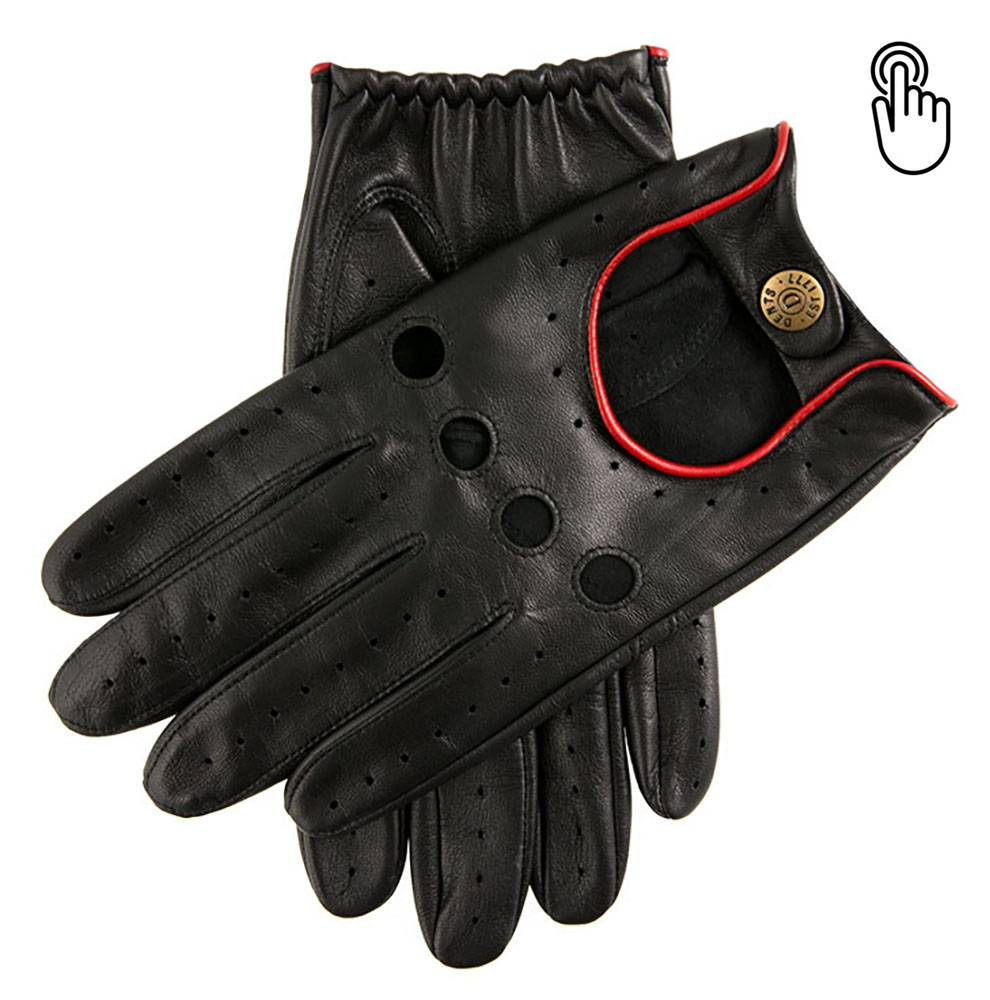 Dents Silverstone Men s Touchscreen Leather Driving Gloves