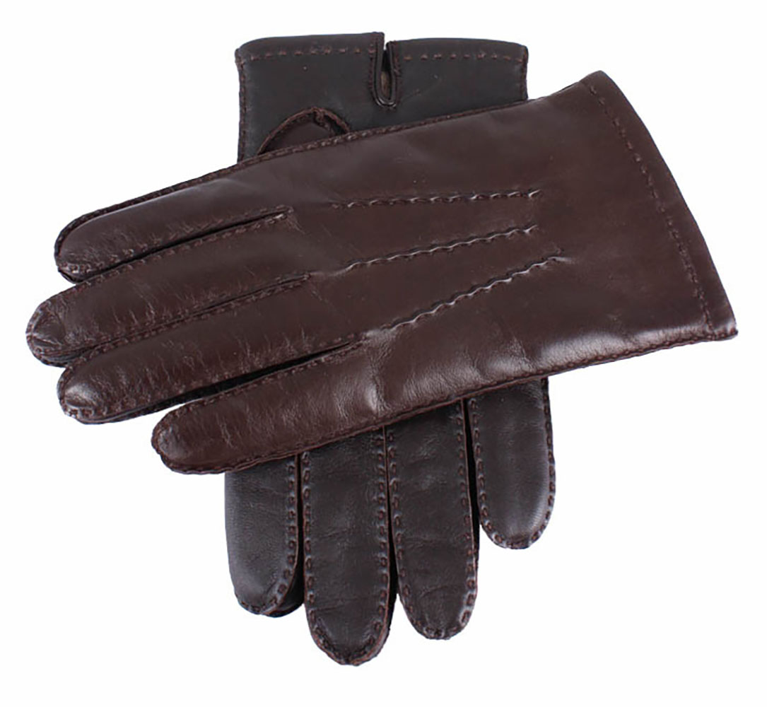 Dents Shaftesbury Men's Handsewn Cashmere Lined Touchscreen Hairsheep Leather Gloves