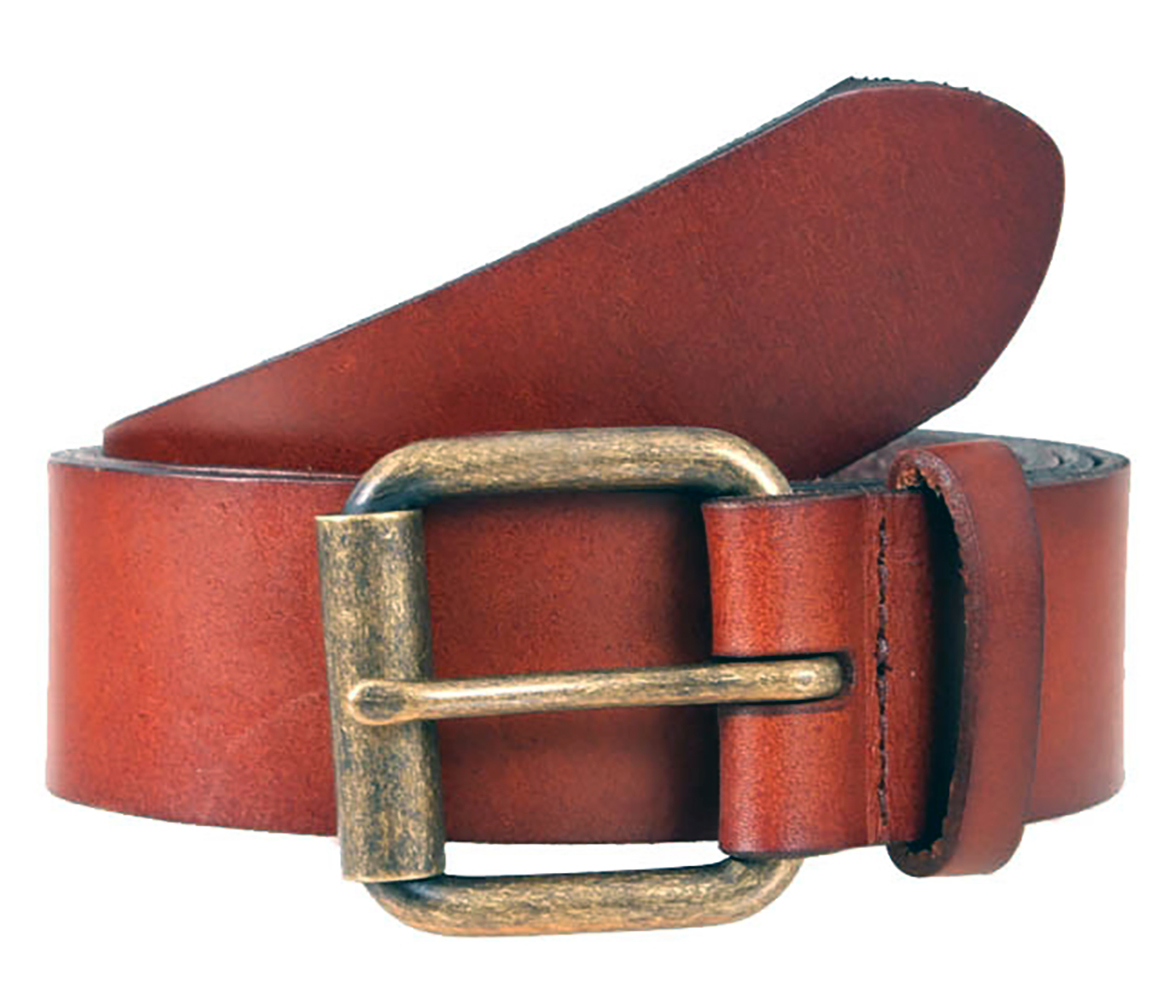 Dents Casual Waxed Leather Belt