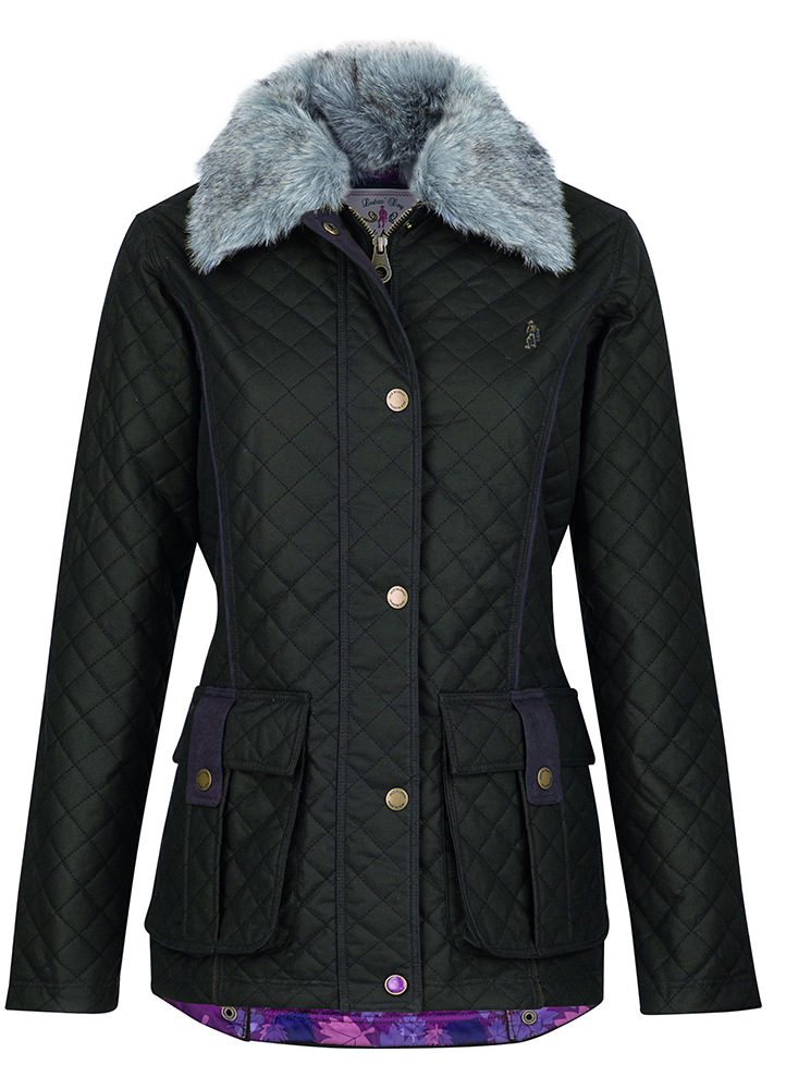 Jack Murphy Charlize Quilted Waxed Jacket