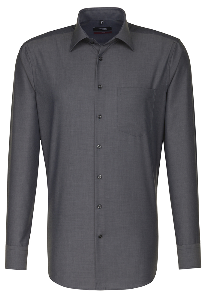 Seidensticker mens plain cotton shirt