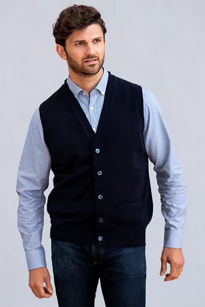 Lockie Oxton cashmere waistcoat